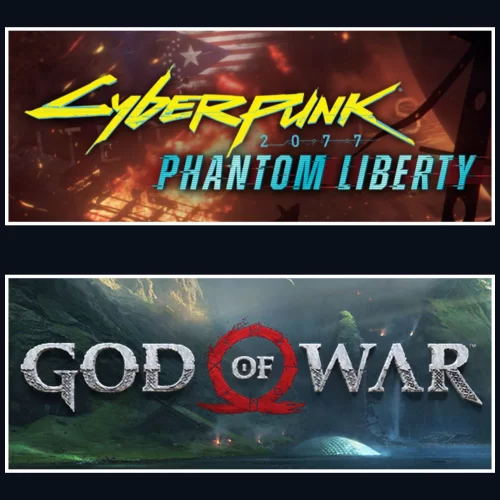 Cyberpunk 2077 Phantom L. + GOD OF WAR